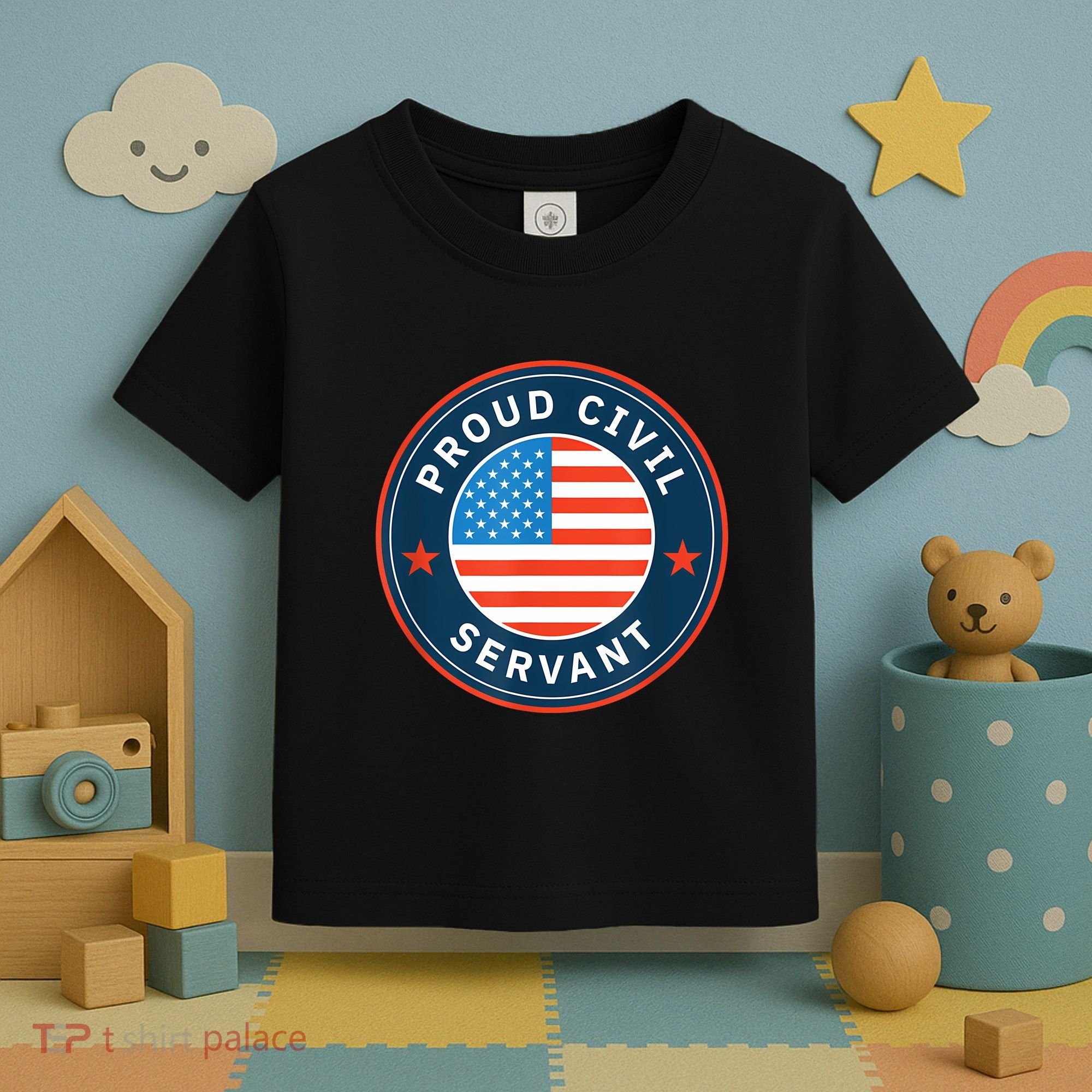 Proud Civil Servant Support Federal Workers Toddler T-Shirt