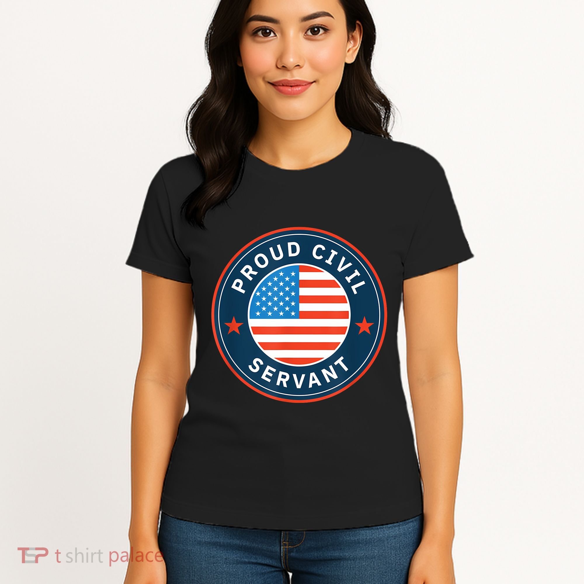 Proud Civil Servant Support Federal Workers Women's T-Shirt