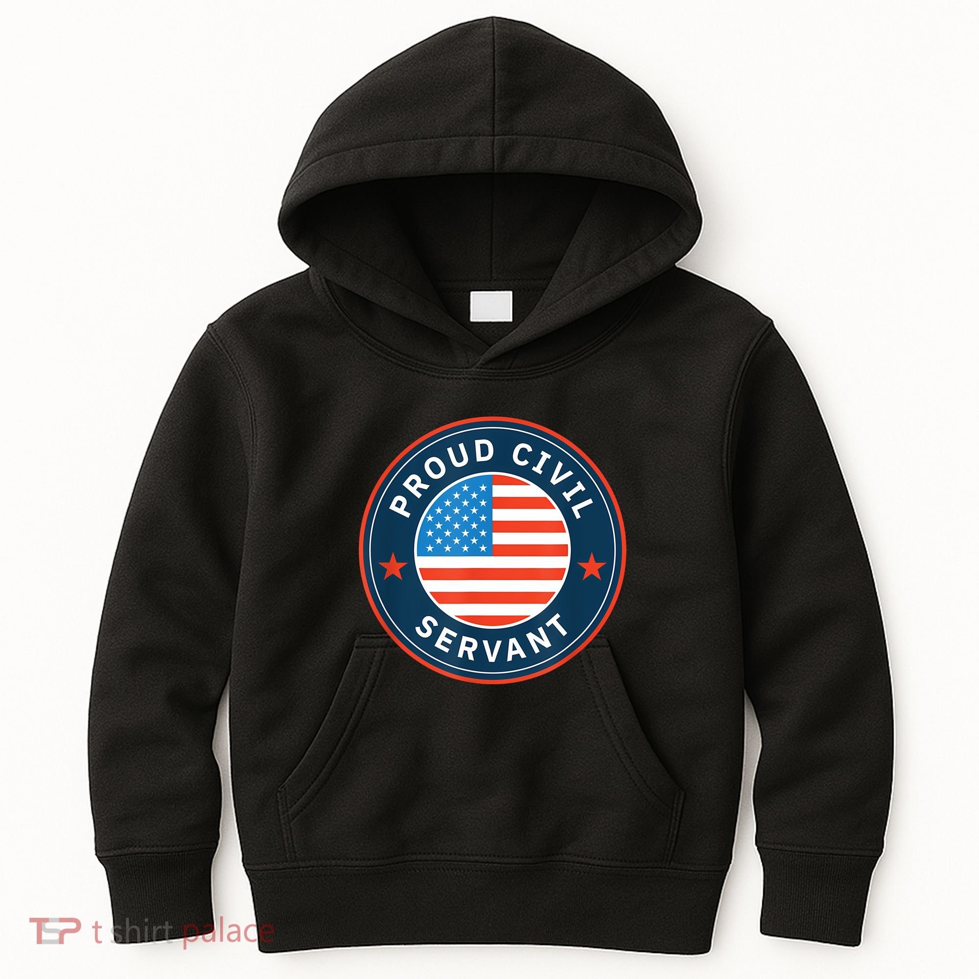 Proud Civil Servant Support Federal Workers Kids Hoodie