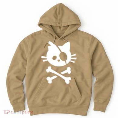 Pirate Cat Skull Cat Hoodie