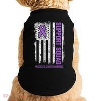 Pancreatic Cancer Support Squad Pancreatic Cancer Awareness Doggie Tank thumb 0