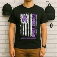 Pancreatic Cancer Support Squad Pancreatic Cancer Awareness T-Shirt thumb 6