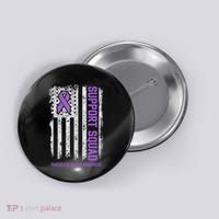 Pancreatic Cancer Support Squad Pancreatic Cancer Awareness Button thumb 0