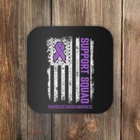 Pancreatic Cancer Support Squad Pancreatic Cancer Awareness Coaster thumb 0