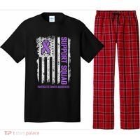 Pancreatic Cancer Support Squad Pancreatic Cancer Awareness Pajama Set thumb 0