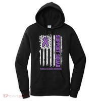 Pancreatic Cancer Support Squad Pancreatic Cancer Awareness Women's Hoodie thumb 0