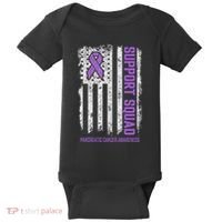 Pancreatic Cancer Support Squad Pancreatic Cancer Awareness Baby Bodysuit thumb 0