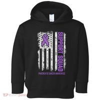 Pancreatic Cancer Support Squad Pancreatic Cancer Awareness Toddler Hoodie thumb 0