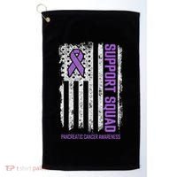 Pancreatic Cancer Support Squad Pancreatic Cancer Awareness Golf Towel thumb 0