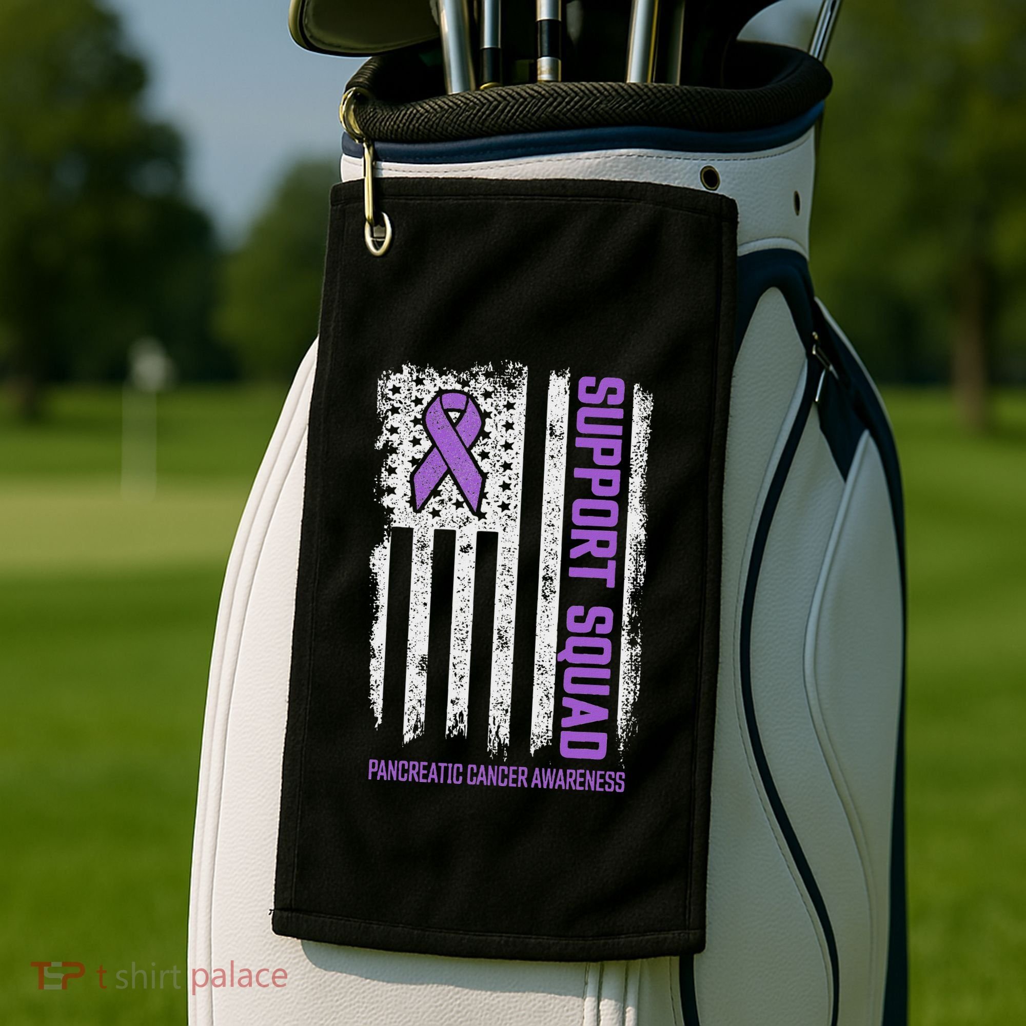 Pancreatic Cancer Support Squad Pancreatic Cancer Awareness Golf Towel