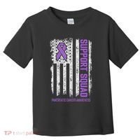 Pancreatic Cancer Support Squad Pancreatic Cancer Awareness Toddler T-Shirt thumb 0