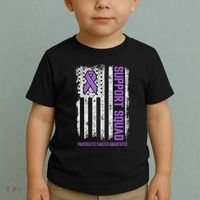 Pancreatic Cancer Support Squad Pancreatic Cancer Awareness Toddler T-Shirt thumb 2