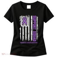 Pancreatic Cancer Support Squad Pancreatic Cancer Awareness Women's T-Shirt thumb 0