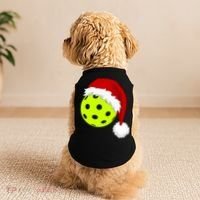 Pickleball Christmas Sana Hat Doggie Tank thumb 2