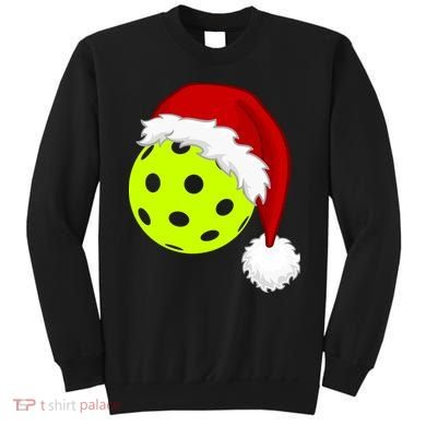 Pickleball Christmas Sana Hat Sweatshirt