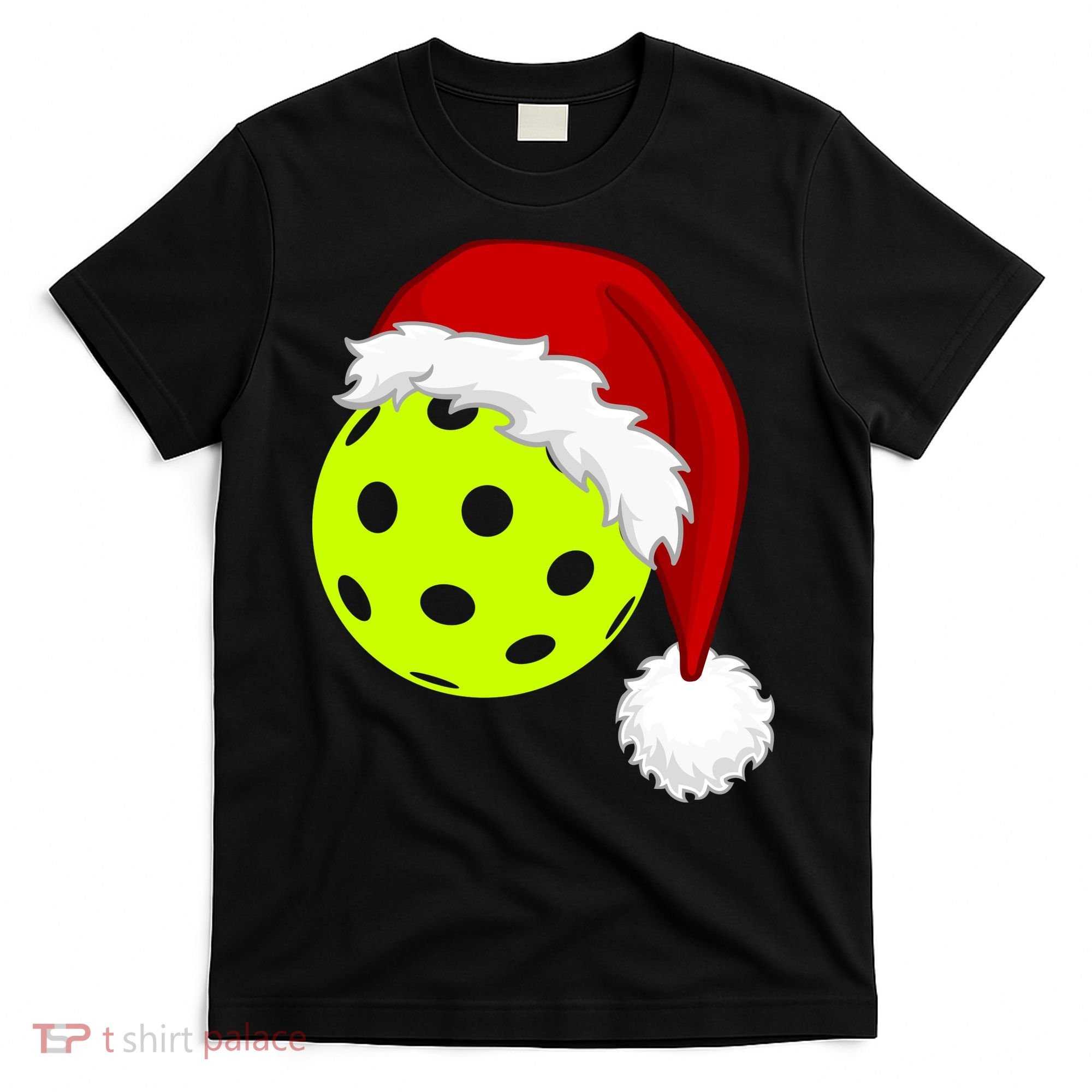 Pickleball Christmas Sana Hat T-Shirt