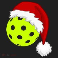 Pickleball Christmas Sana Hat Beanie thumb 2