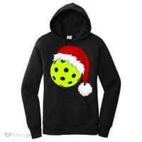 Pickleball Christmas Sana Hat Women's Hoodie thumb 0