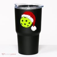 Pickleball Christmas Sana Hat Tumbler thumb 0