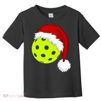 Pickleball Christmas Sana Hat Toddler T-Shirt thumb 0
