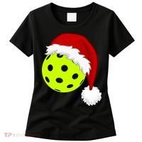 Pickleball Christmas Sana Hat Women's T-Shirt thumb 0