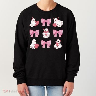 Pink Coquette Spooky Girly Halloween Women's Sweatshirt
