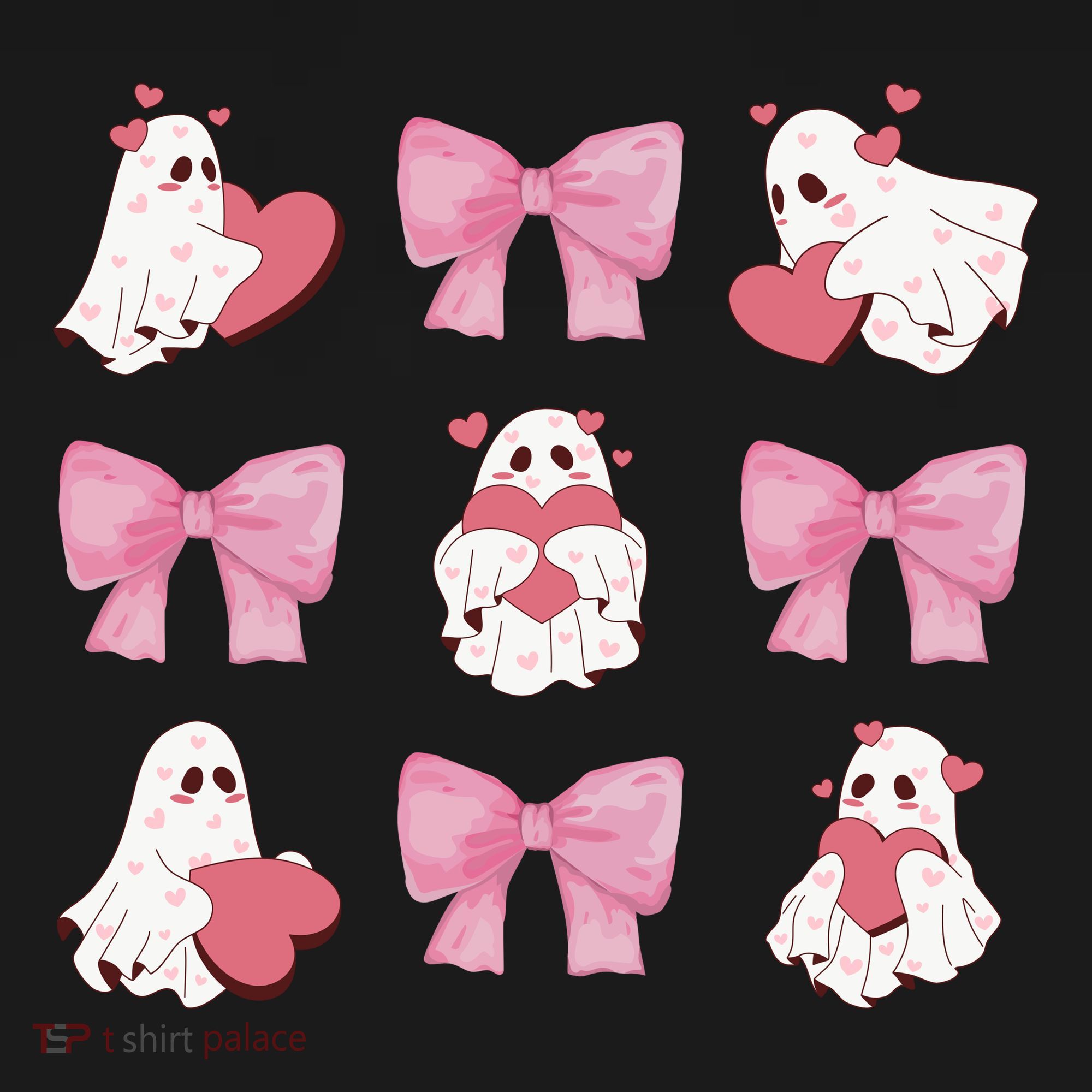 Pink Coquette Spooky Girly Halloween Backpack