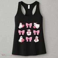 Pink Coquette Spooky Girly Halloween Women's Tank Top thumb 3