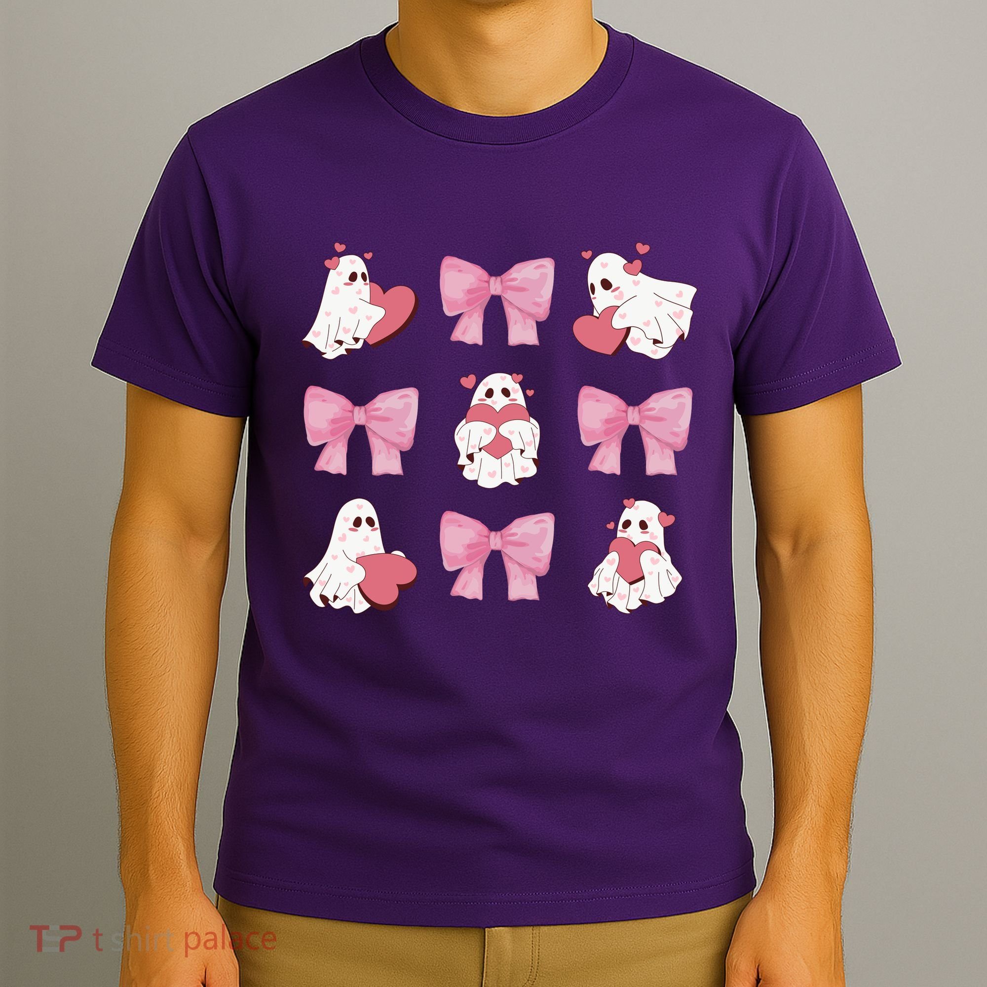 Pink Coquette Spooky Girly Halloween T-Shirt