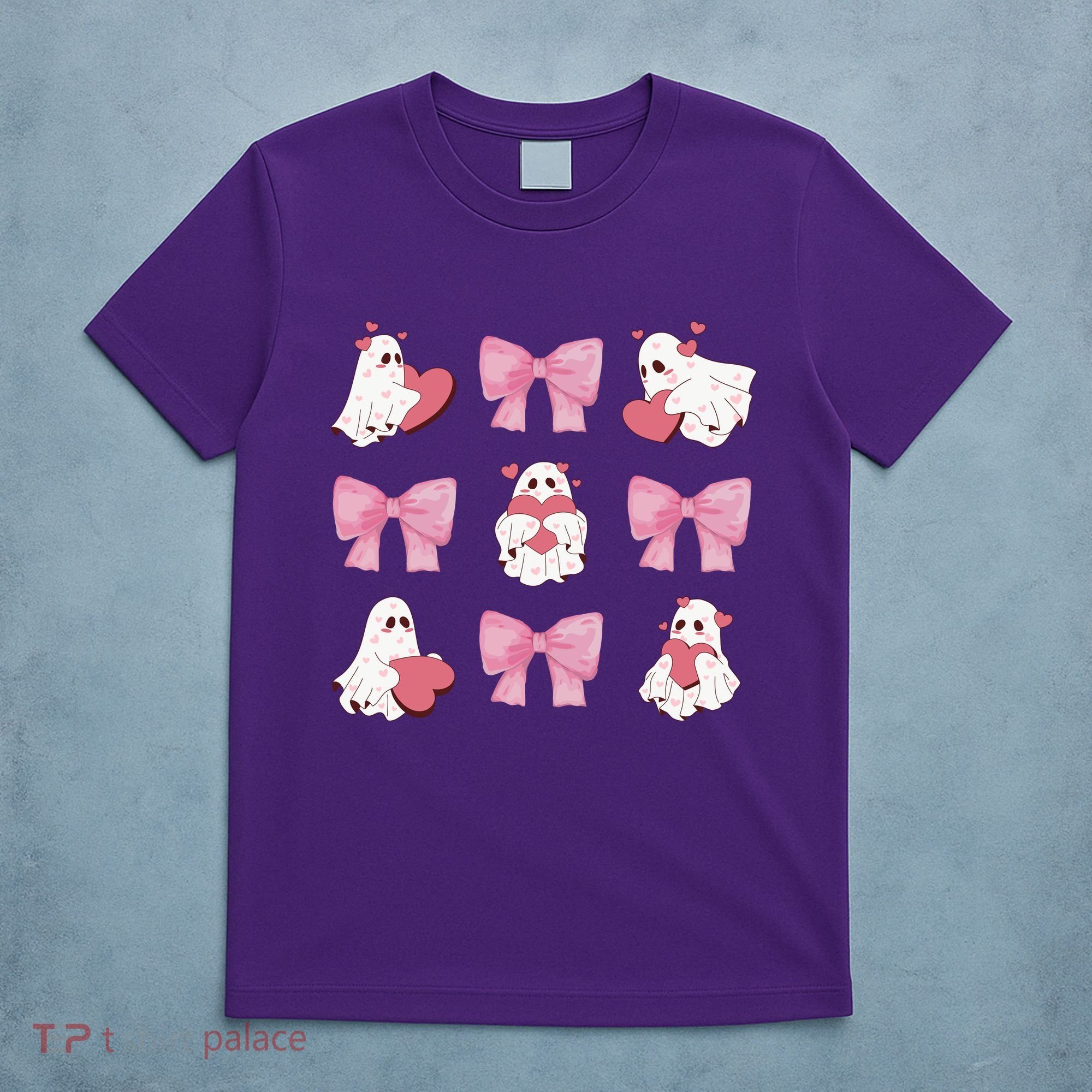Pink Coquette Spooky Girly Halloween T-Shirt