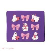 Pink Coquette Spooky Girly Halloween Mousepad thumb 0