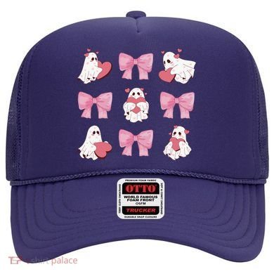 Pink Coquette Spooky Girly Halloween Hat