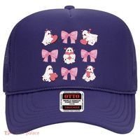 Pink Coquette Spooky Girly Halloween Hat thumb 0