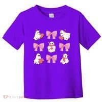 Pink Coquette Spooky Girly Halloween Toddler T-Shirt thumb 0