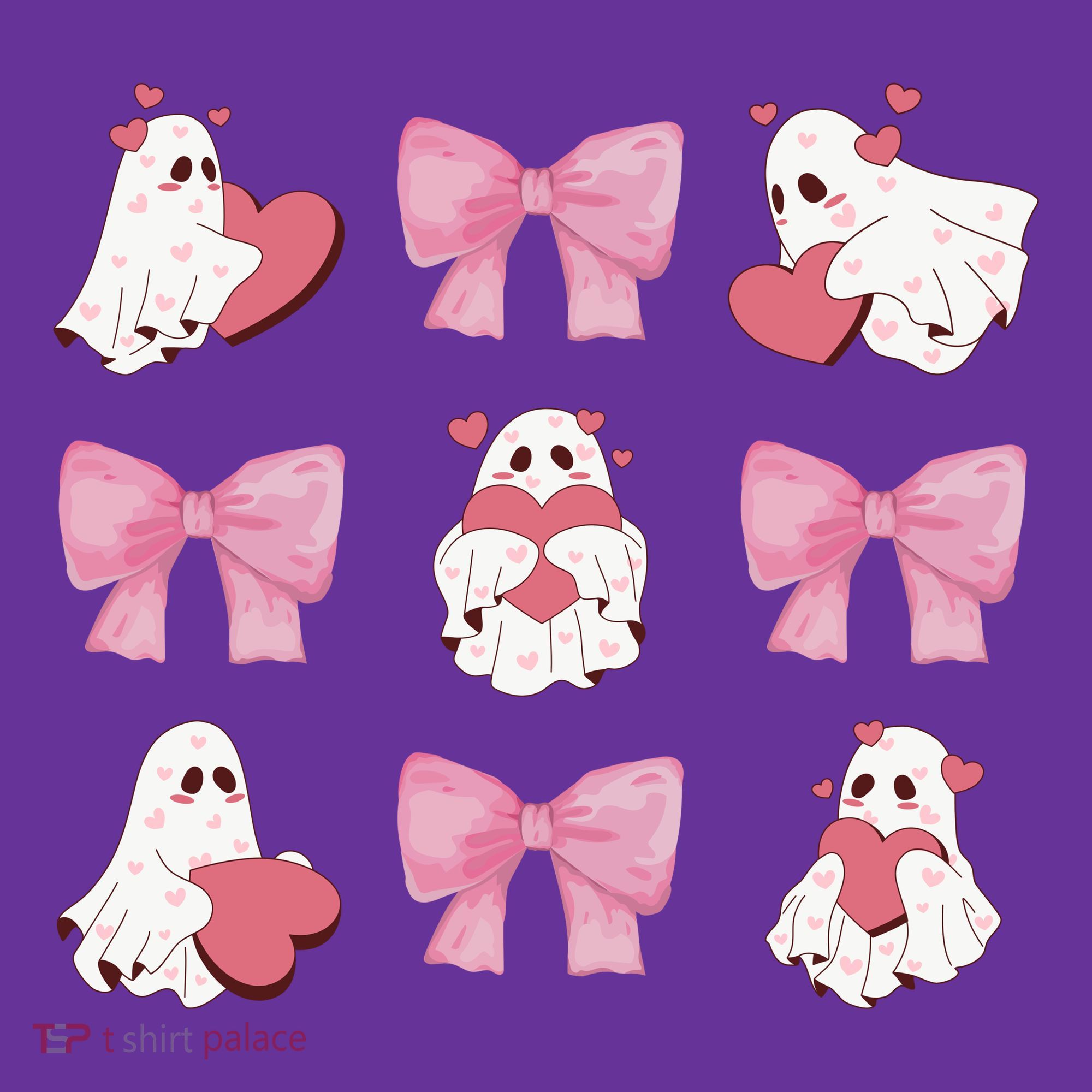 Pink Coquette Spooky Girly Halloween Women's T-Shirt