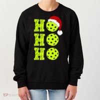 Pickleball Christmas Sana Ho Ho Ho Women's Sweatshirt thumb 0