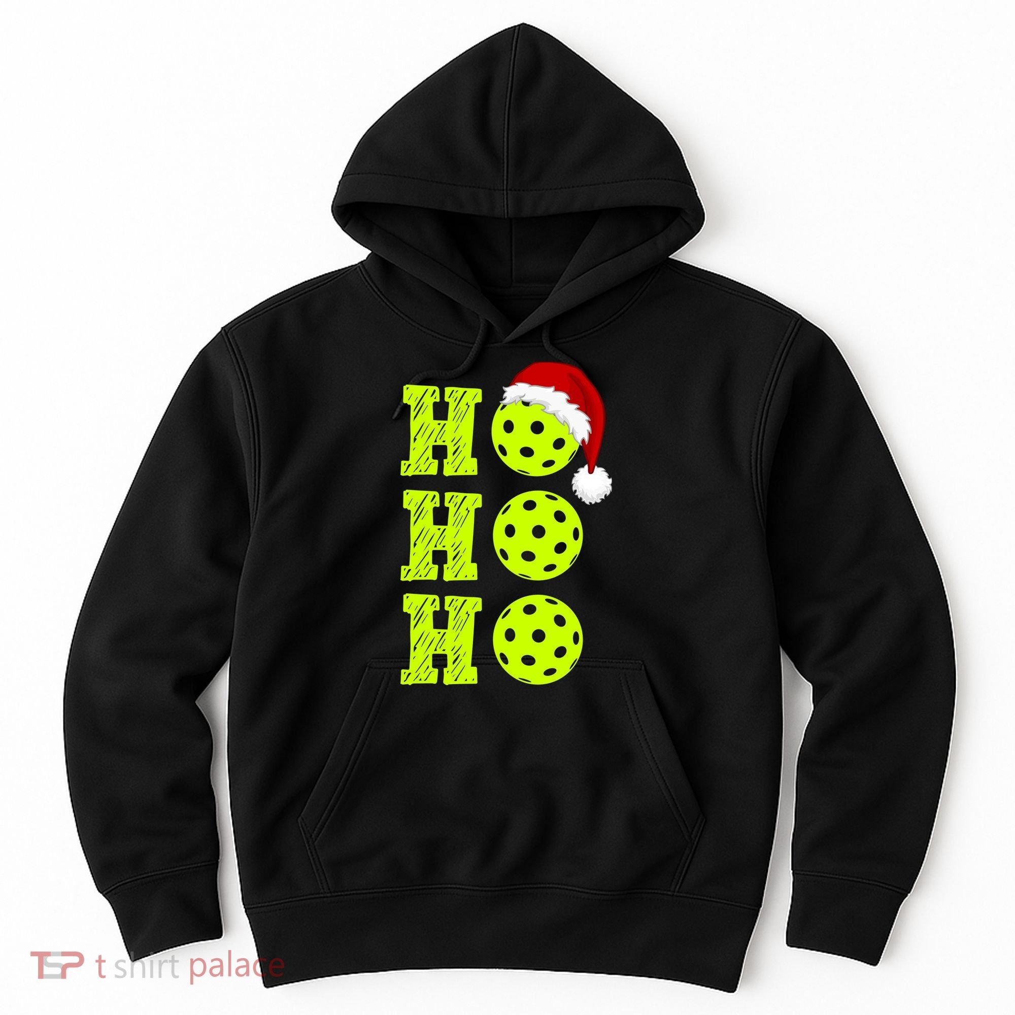 Pickleball Christmas Sana Ho Ho Ho Hoodie