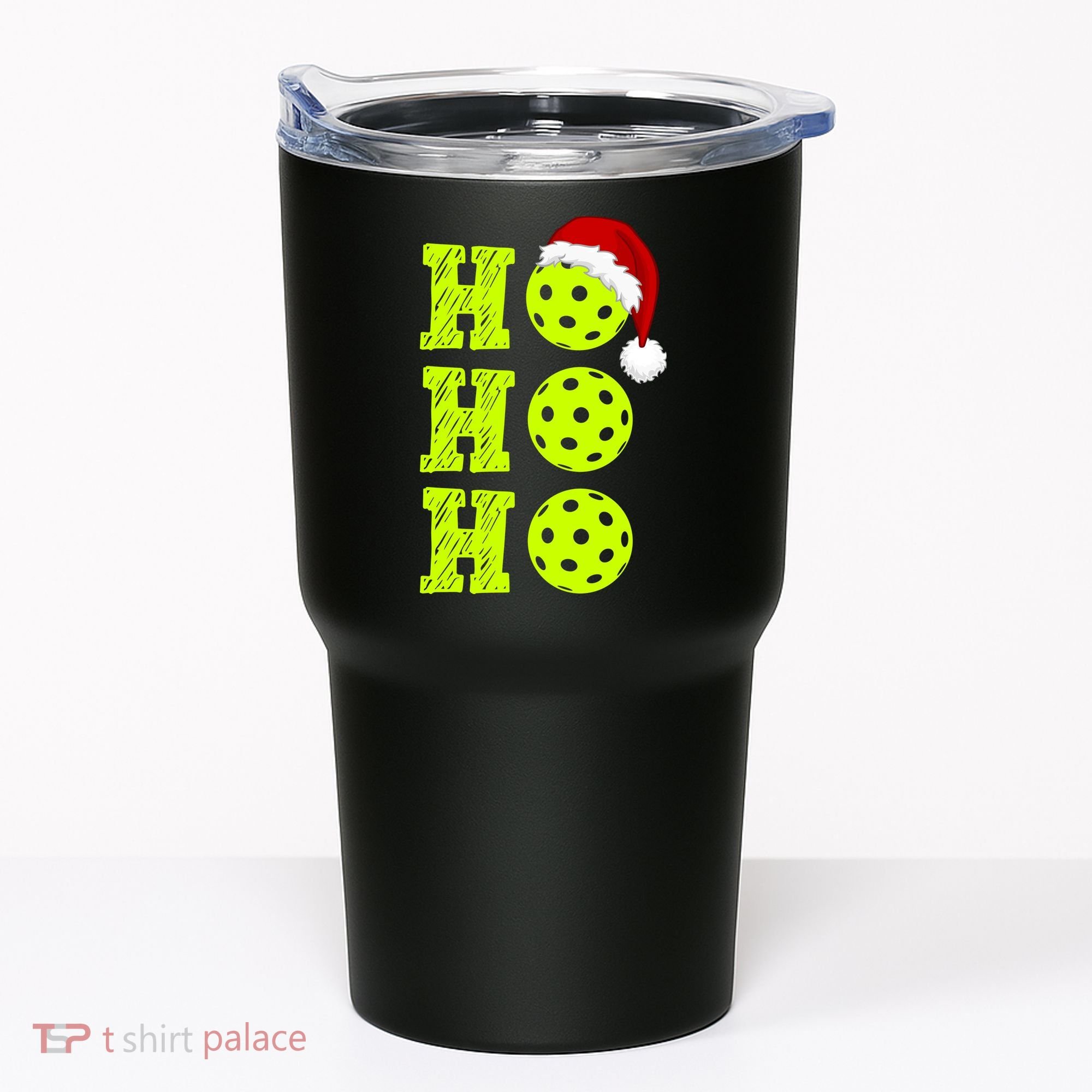 Pickleball Christmas Sana Ho Ho Ho Tumbler