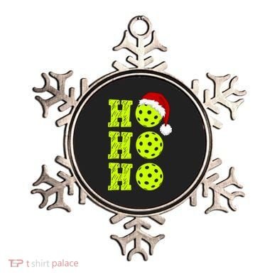 Pickleball Christmas Sana Ho Ho Ho Ornament