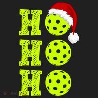 Pickleball Christmas Sana Ho Ho Ho Hat thumb 2