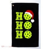 Pickleball Christmas Sana Ho Ho Ho Golf Towel thumb 0