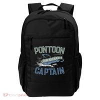 Pontoon Captain Shirt, Who's The Captain Of This Ship? Backpack thumb 0