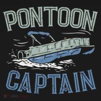 Pontoon Captain Shirt, Who's The Captain Of This Ship? Backpack thumb 2