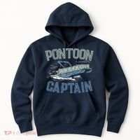 Pontoon Captain Shirt, Who's The Captain Of This Ship? Hoodie thumb 0