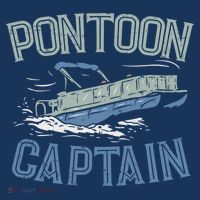 Pontoon Captain Shirt, Who's The Captain Of This Ship? Apron thumb 3
