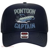 Pontoon Captain Shirt, Who's The Captain Of This Ship? Hat thumb 0