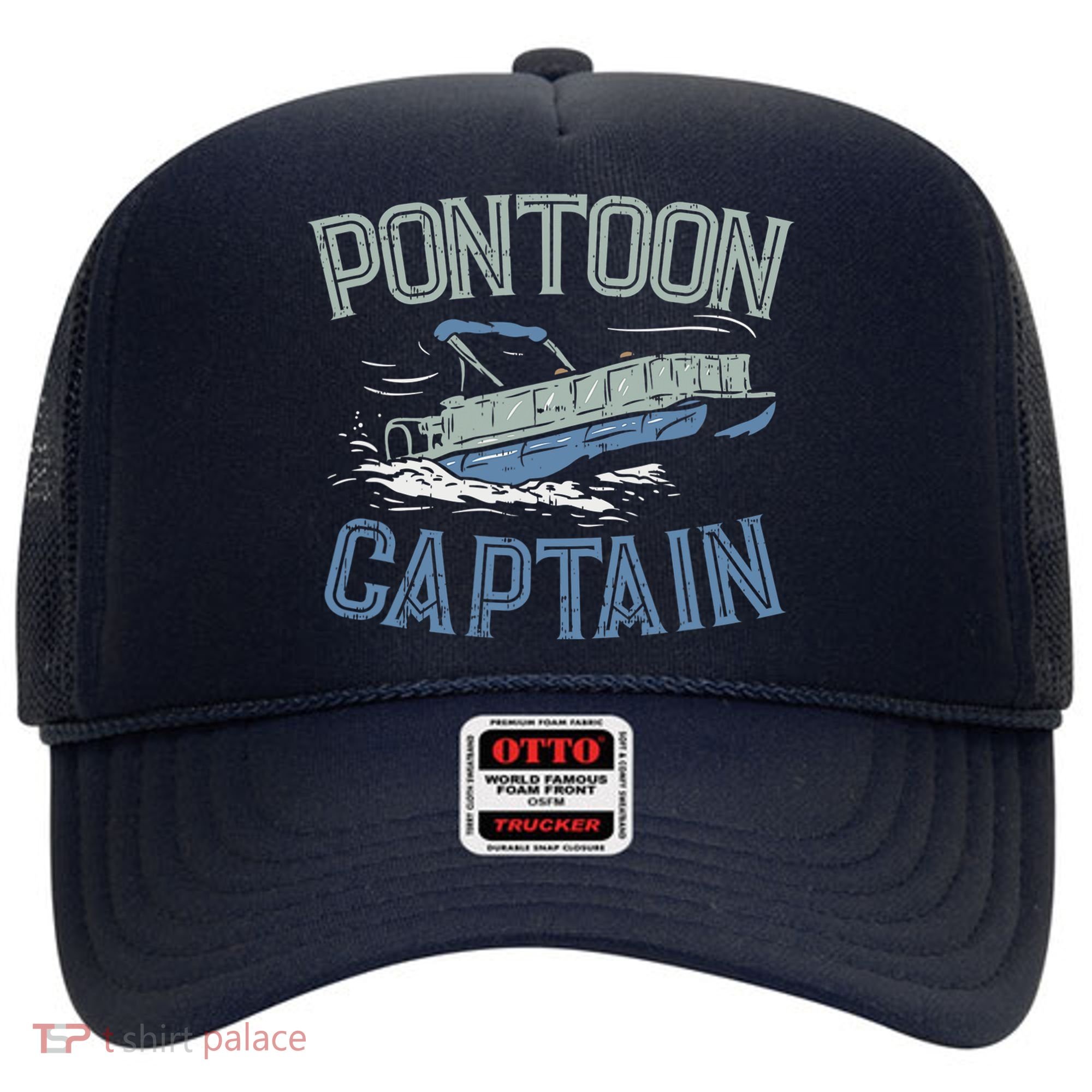 Pontoon Captain Shirt, Who's The Captain Of This Ship? Hat