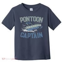 Pontoon Captain Shirt, Who's The Captain Of This Ship? Toddler T-Shirt thumb 0