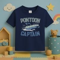 Pontoon Captain Shirt, Who's The Captain Of This Ship? Toddler T-Shirt thumb 3