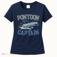 Pontoon Captain Shirt, Who's The Captain Of This Ship? Women's T-Shirt thumb 0